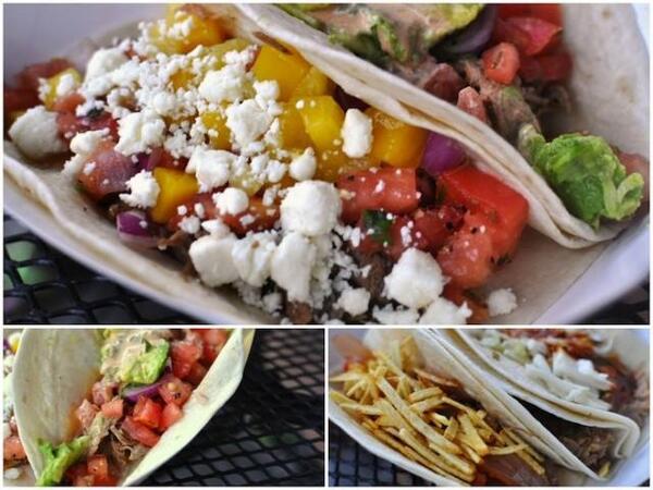 We are at the 14th street storage .. Come get one of our delicious tacos..