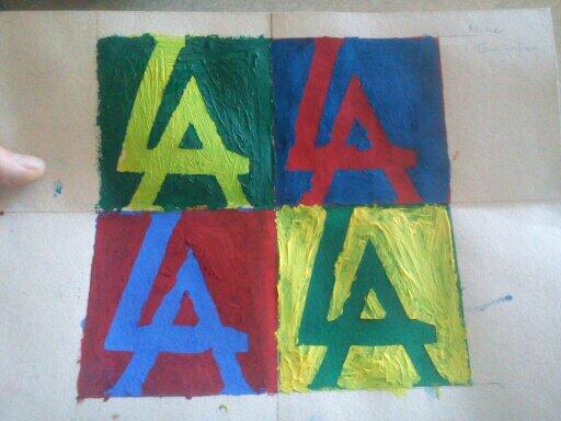R4inbowBunchie's tweet photo. Artproject bitch, I'm a fuckin' Picasso #LA http://t.co/iYZXe6IqJc
