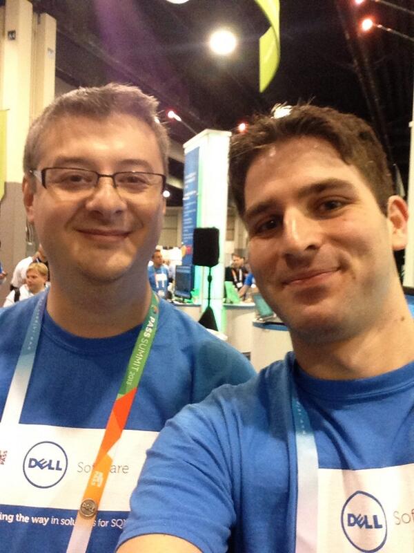 SQLDBApros's tweet image. Let&apos;s keep the #sqlselfies rolling! Thanks to @SQLRich! #sqlpass #summit13