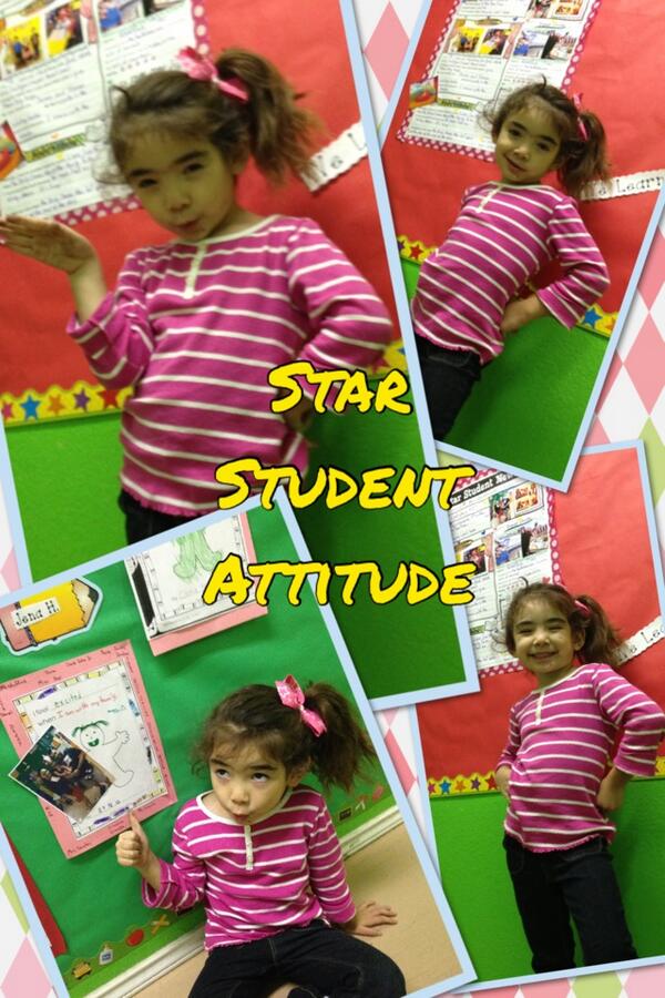 hello04candy's tweet photo. Star Student 
Attitude  http://t.co/vWwkksbXY5 http://t.co/Q5GwK27AEt