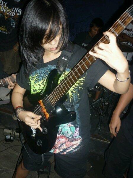 #IDMI ---> "@XtremeZine: #LadiesOfMetal Sinta Ayu (Armored) "