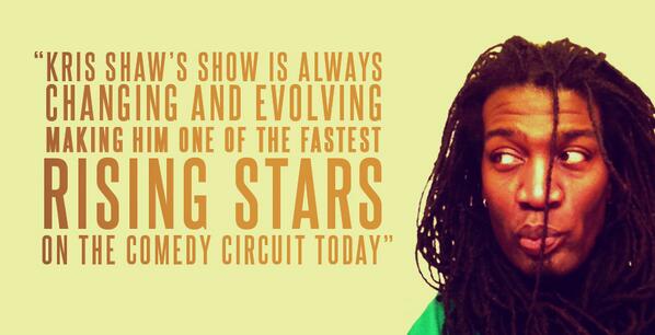 wisecrackersnwi's tweet photo. @TheRealKrisShaw Headlines this weekend at Wisecrackers in @RadissonStar @carlos_valencia features @dspali412 MC #NWI http://t.co/1rLEvi2gA5