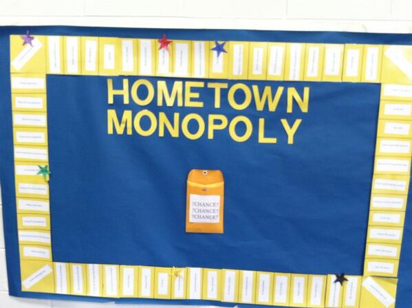 DavidDare5's tweet photo. Chance Day for our PE Monopoly game! Go Cardinals #hmt123 #d123 http://t.co/uJTvdUyNmb