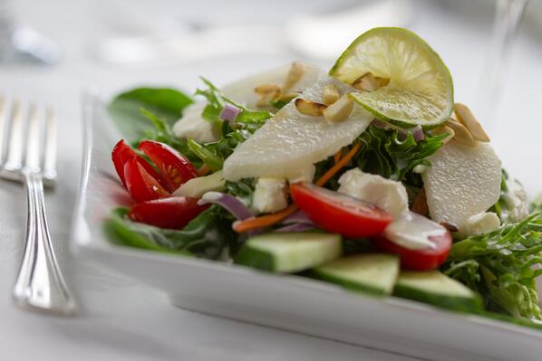 Claramount's tweet photo. @TastetheCounty A photo of our salad selection for #countylicious. Photo by @peterlawphoto http://t.co/SXXfCWRln8