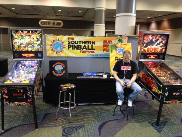 spfshow's tweet image. SPF is set up and ready for Nerdapaloza! Come by and visit us in booth 40