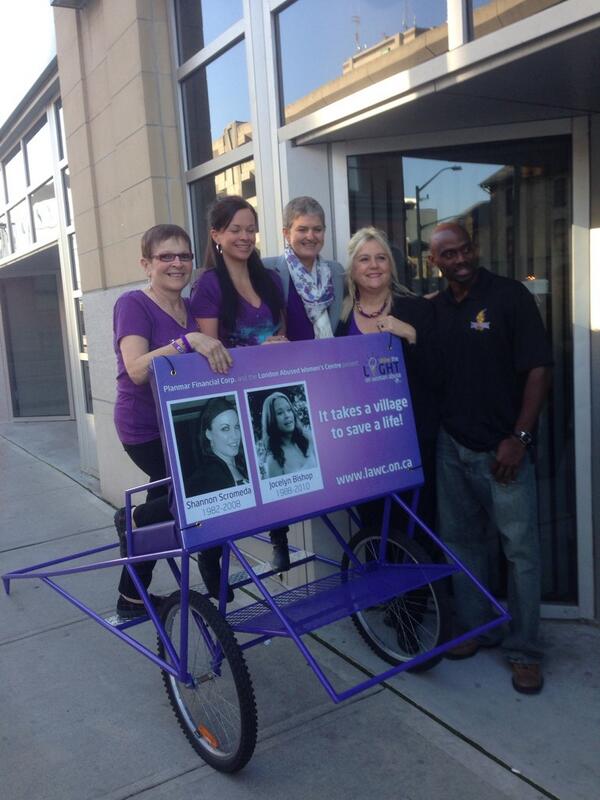 RollerAd_London's tweet photo. Love supporting this amazing cause...@endwomanabuse @LondonLightning #ldnont #gopurple http://t.co/HDwW7y4WcN