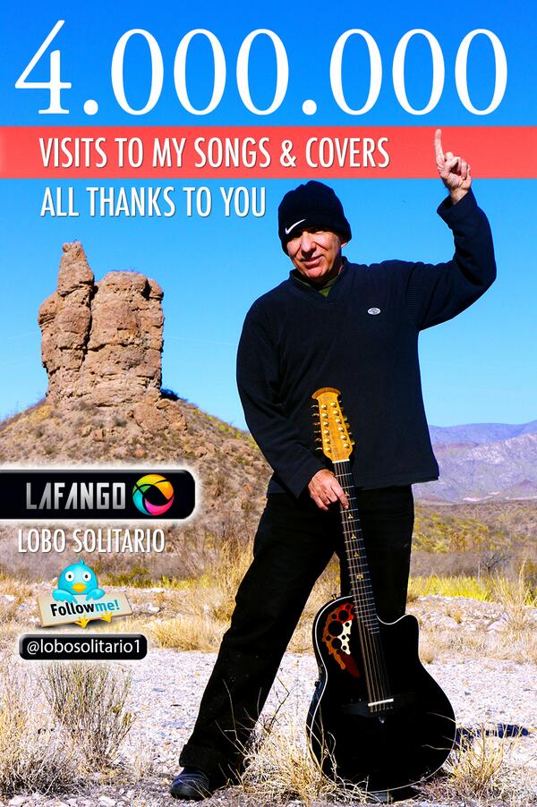 lobosolitario1's tweet image. 4.000.000 VISITS 
4.000.000 VISITS 
4.000.000 VISITS 

To my Songs and covers, thanks To You 

w/c @y_laresv @Lafango