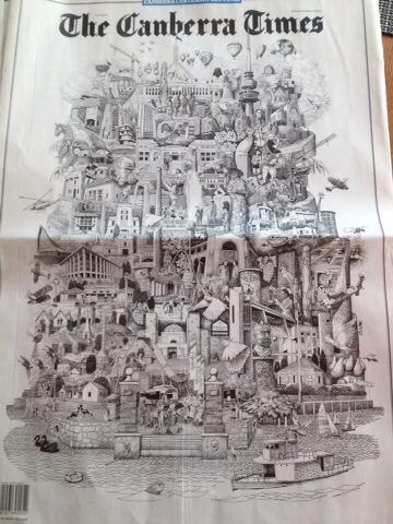 Love seeing this finally in print. Now to find some wall space at home.  #Canberra <a href="/canberratimes/">Canberra Times</a>