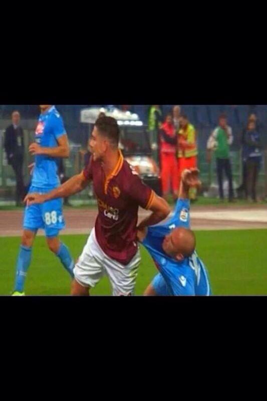 PReina25's tweet photo. Rigore??Bravo!!!sempre lo stesso.. http://t.co/rBrvE6Clev