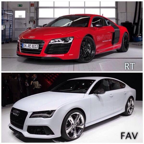BeautifulCars_x's tweet photo. Audi Battle RT for Audi R8 Fav for Audi RS7 http://t.co/vQW9M7cbsR