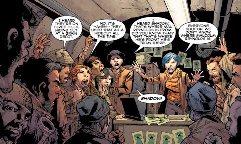 DarkHorseComics's tweet photo. Who's excited about the recent #NYCC announcement of new Serenity comics? #WheresSerenity? #FireflyFridays http://t.co/NT2yWB7NVN