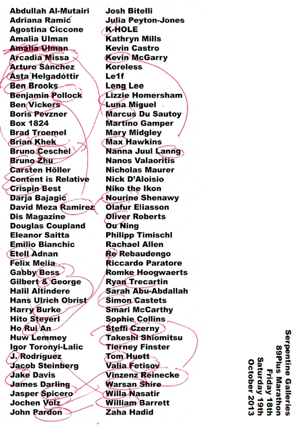 ContentRelative's tweet image. Poster Series for the #89plus @SerpentineUK Marathon #jumbled 89plusclubhouse.com/#Kiosk