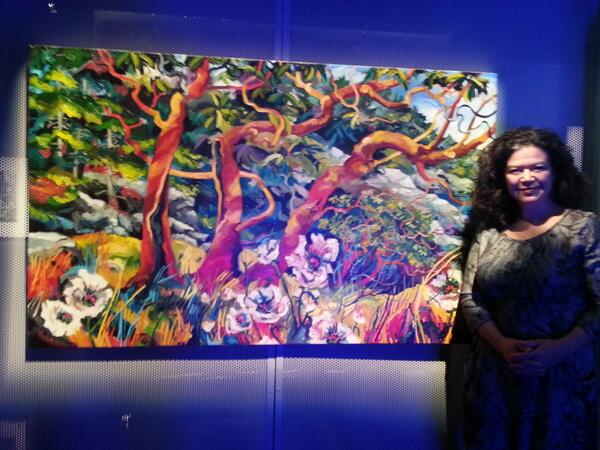CBCVancouver's tweet photo. Just one of the amazing art pieces from @artsumbrella #splash2013. @GallaghMargaret hosting tonight's VIP event http://t.co/4a1IRry6wW