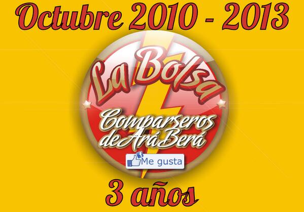 ara_bera's tweet photo. EL GRUPO CUMPLE 3 AÑOS Y VAMOS POR EL 4º CARNAVAL FACILITANDO LA TAREA DEL COMPARSERO PARA BRILLAR EN EL CORSÓDROMO http://t.co/120HtB8IDz