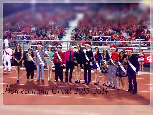 Romastuco's tweet photo. Congratulations to the 2013-2014 Homecoming Court! http://t.co/XWzISvOTRx