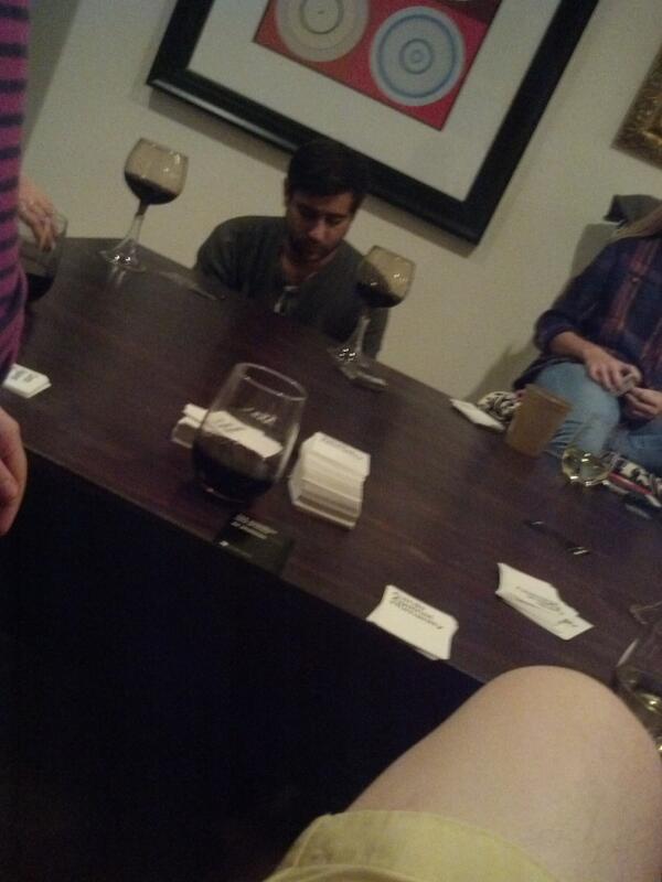 stevecronin's tweet image. #tonight #winenightwednesdayonfriday #fundthefun @LeCanul @joseantara @arielle_lately @jordynstanek @JWSnydr