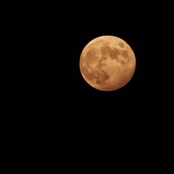 VisualArtsMedia's tweet photo. “@webcamsdemexico: La luna llena de esta noche... 
¡Hermosa #lunadeoctubre!
http://t.co/sFYsU4aPfs”/ hermosa