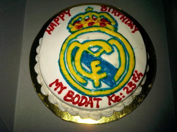 Ada yg maauu ?? Hihi #RealMadridCake #HalaMadrid