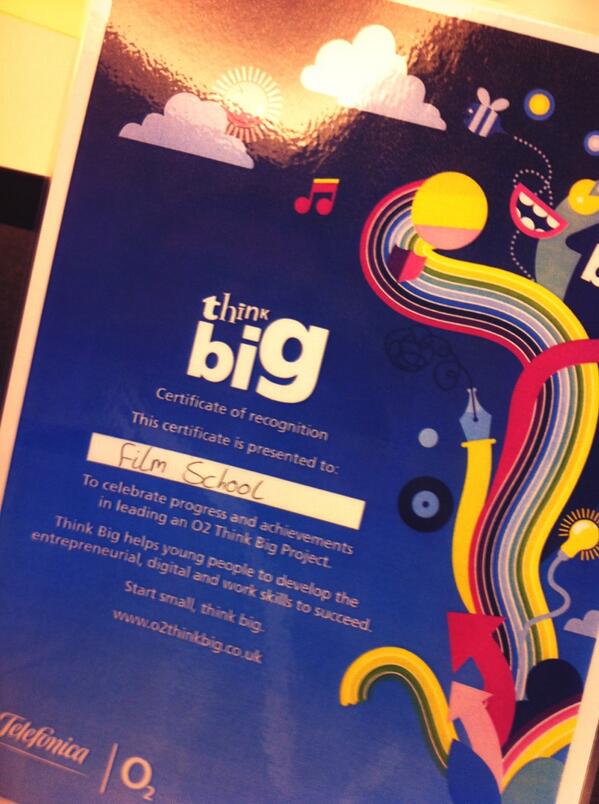 St_maur94's tweet image. Got a certificate me! #londoncelebration #o2ThinkBig