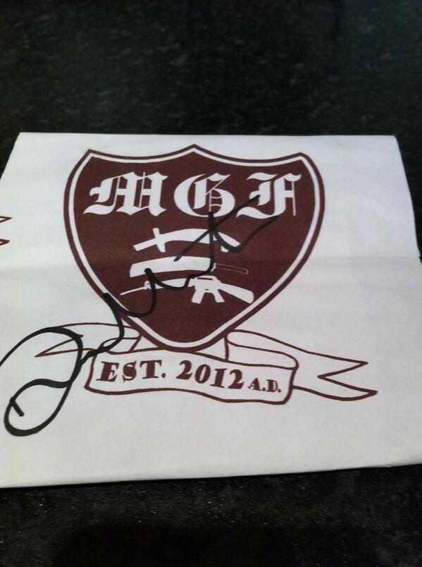 TomFigg's tweet photo. @DavidBenefit the logo has been chosen. #batsticker #MGF  #underground #newmafia http://t.co/Y1x9XVuSYH