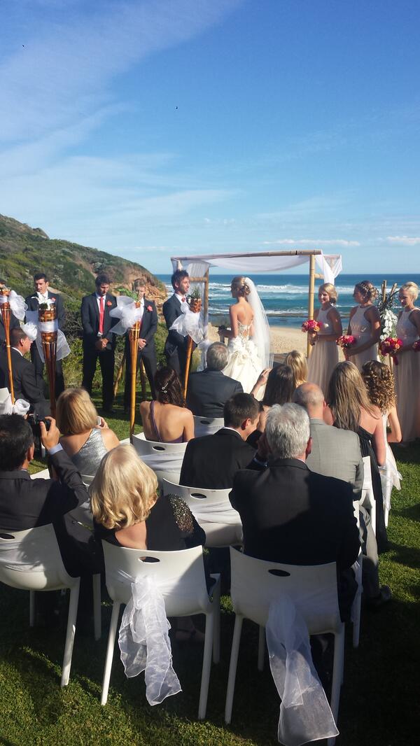 JordanBannister's tweet photo. You beauty @Real_BigFish!! The best thing out of Wantirna is married!! #fishiesforever http://t.co/k5Qbf6b8CC
