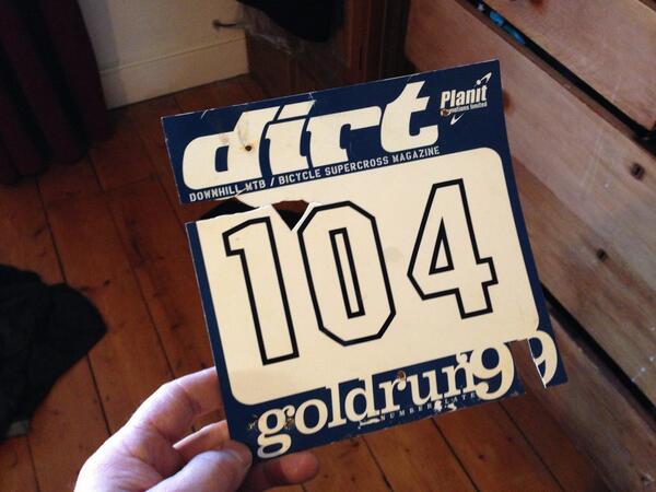 martynhoyle's tweet photo. Packing up the house and found this! @DirtMagazine #goldrun http://t.co/utai1xBmU6