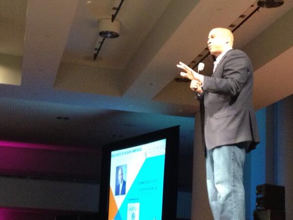 CoryBooker's tweet photo. Thank you. Great to connect with u & others RT @jMarieRussaw: What a lovely speaker he is. Cory Booker #COS2013 http://t.co/GgIProk1KA