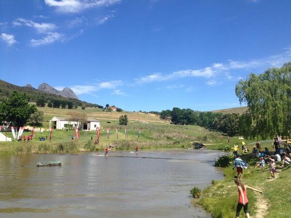 Perfect day at Lievland! If you're not on the course, in the beer tent or chilling on the grass, you're missing out.