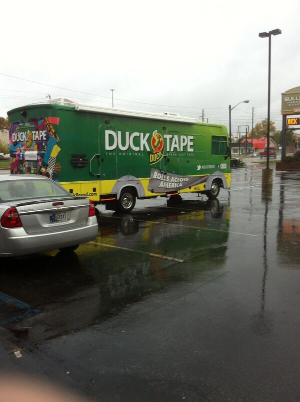 Duck tape experience at our 71st and keystone store until 3:00. What a party this should be