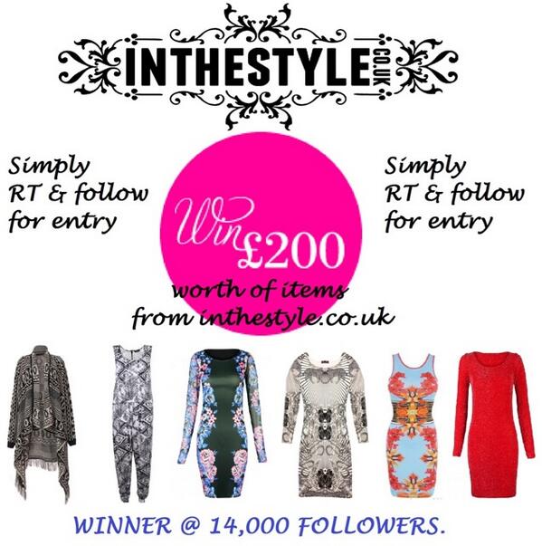 inthestyleUK's tweet photo. WHO WANTS TO WIN £200? ❤️ 
Simply RT + FOLLOW for entry! We will screenshot entries over the next few mins so #RT ❤️x http://t.co/76pDo7rtVe