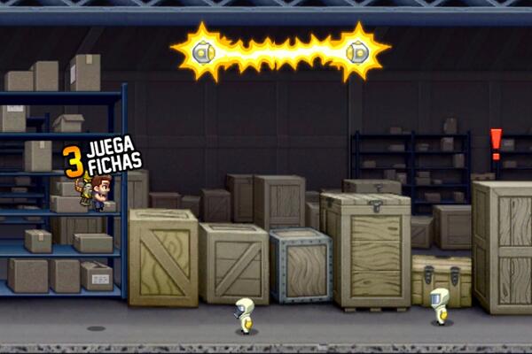 delatorreo's tweet photo. He volado 1,458m en una auténtica locura de juego de Jetpack Joyride.  http://t.co/bO24Yz77rg http://t.co/yghHelz5FB