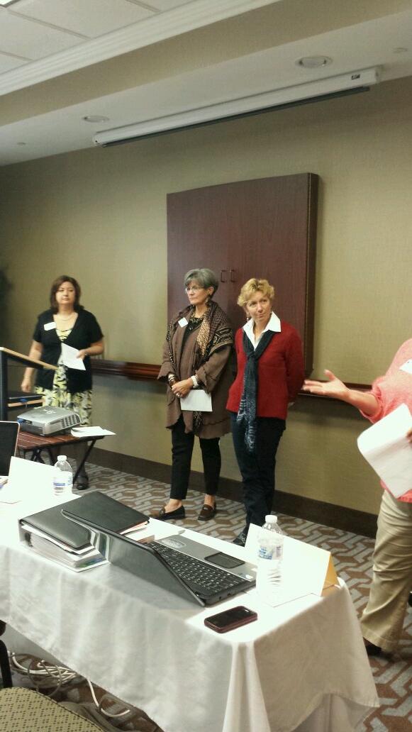 REPAdventures's tweet image. Class members stage press conference  #yougoladies #anstine2014 @sarahpeppel