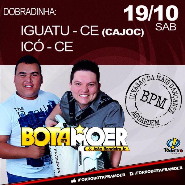 Hoje Tem Mais #DobradinhaDoMoer - Icó-Ce &amp; Iguatu-Ce! Segura O Forró <a href="/MarceloMEM/">Marcelo F Meireles</a> !