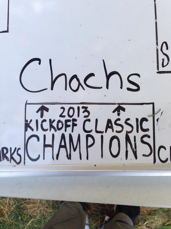 KickoffClassic's tweet photo. UPSET http://t.co/IyCkR12OkU