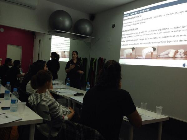 Clase de Entrenamiento para Poblaciones Especiales con <a href="/Sonsohs/">Sonsoles Hernández, PhD</a> Muy interesante y muy buena docente!