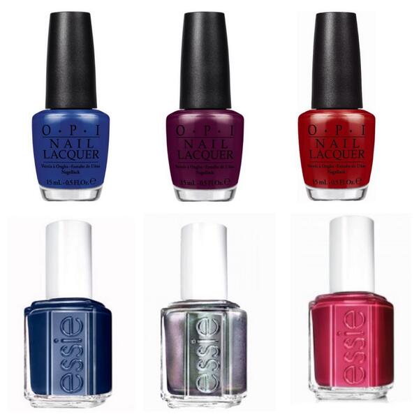 weekendmodeblog's tweet image. fall nail polish colors post up! @essie @OPI_PRODUCTS