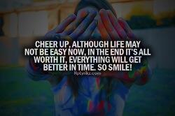 Smile, it will be worth it☺️💕
