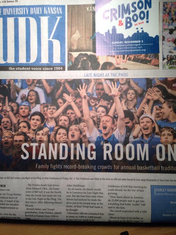 jasonwhipple5's tweet image. Made the front page of the newspaper! #bottomleft