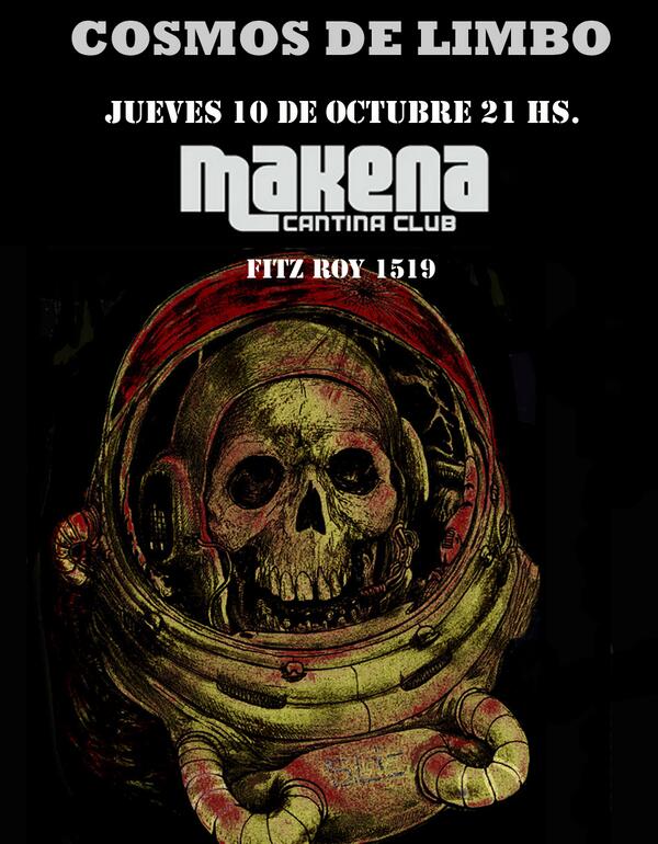 CosmosDeLimbo's tweet photo. Amiguillos, quieren pasar una noche 10 pts.?! Entonces este Jueves 10 del 10 a las 21 hs. los vemos en @Makenaclub !! http://t.co/a4IzntOgxp