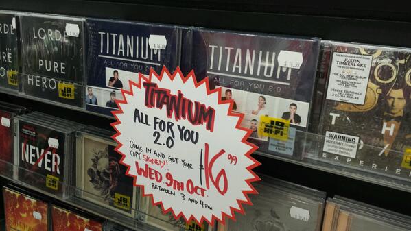 JBPalmerston's tweet photo. What are you @TitaniumWHK fans upto tomorrow? We think you should come into The Plaza to meet the boys! http://t.co/Z4NlU8ZSGU
