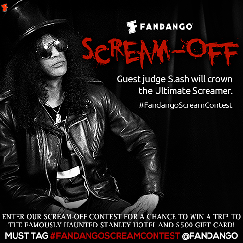 Fandango's tweet photo. Give Us Your Best Horror Scream, Win a Trip to 'The Shining' Hotel: http://t.co/Qvs1VYKjcX #FandangoScreamContest http://t.co/fy7w3WB8TC