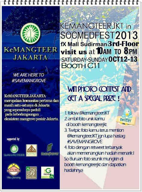 Ada hadiah jg loh dr <a href="/mangroverstore/">mangroverstore</a> <a href="/masjamang/">Mas Jamang</a> dan <a href="/grovenir/">Souvenir Mangrove</a> . Yuk ikutan photocontest di booth <a href="/kemangteerjkt/">KeMANGTEER Jakarta (Mangrove)</a>  :D