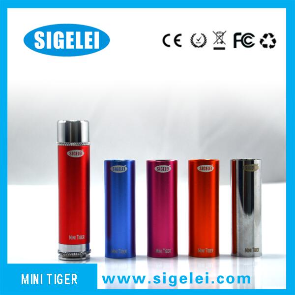 Easy-setting e-cig sigelei  mini tiger e-cig with competitve price ,weilcome  to  contact  me .