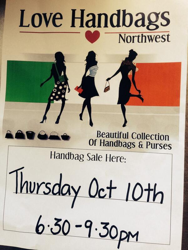 Don't forget it is a handbag night this coming Thursday 😉