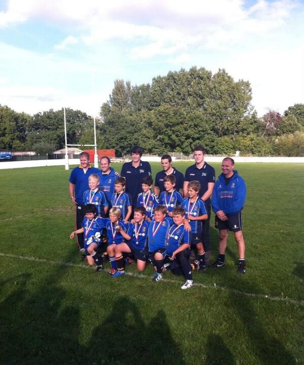 MaccRUFCjuniors's tweet photo. Congratulations to #mrufcU10 joint plate winners at The Manchester Festival. http://t.co/KxPGTBdi4l
