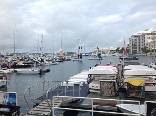 Wonderful Bermuda! First day racing! Heading out at 10 for a training session and then our first race will be at 1!