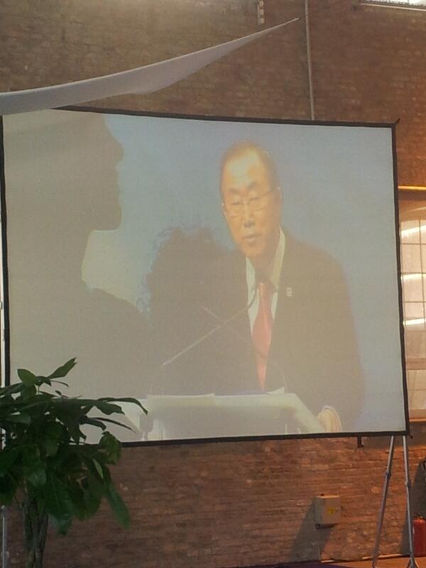UNSG Ban Ki-moon at the <a href="/BWS2013/">BudapestWaterSummit</a>