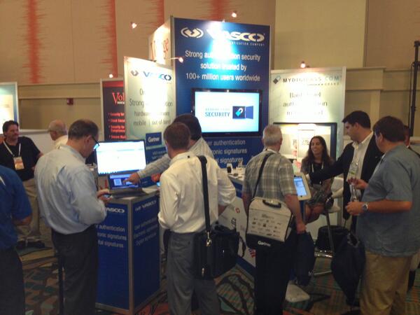 Visit  #VASCO @ #GartnerSYM in Orlando, Florida @ booth #733 on October 7-10, 2013