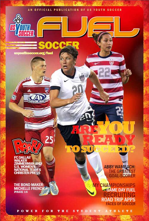 NOW AVAILABLE: Check out the latest edition of #FUELSoccer! Great info to step up your game: bit.ly/17eigXF