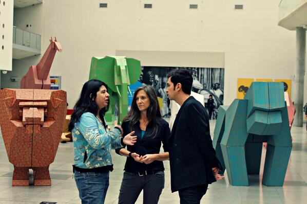 CCPLM's tweet photo. @PanoramicaCL entrevistó a las directoras de #74m2 Paola Castillo y Tiziana Panizza en @CCPLM @hectormorals http://t.co/XtIoQb7gPk